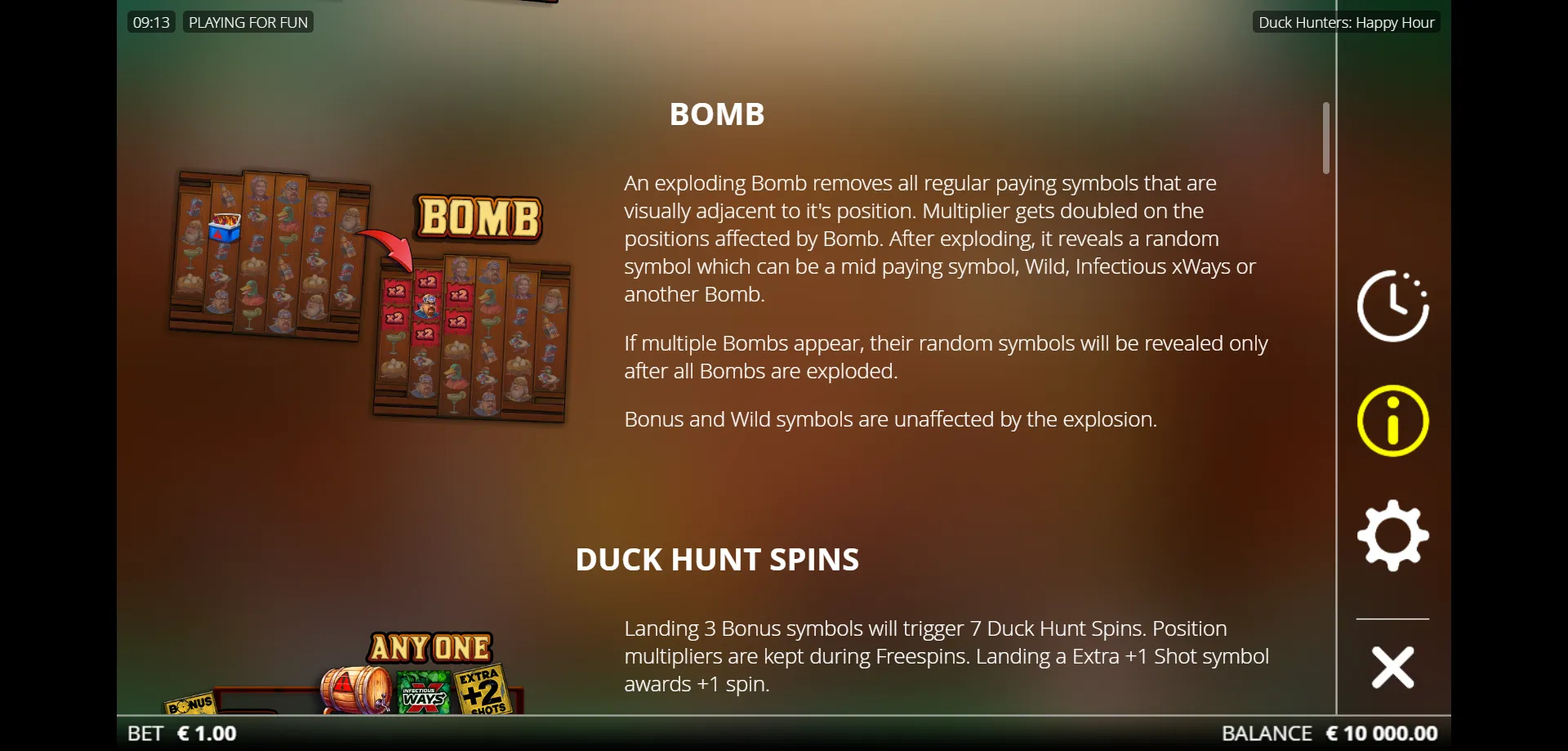Demol&auml;ge &mdash; Spela Duck Hunters Happy Hour Gratis 